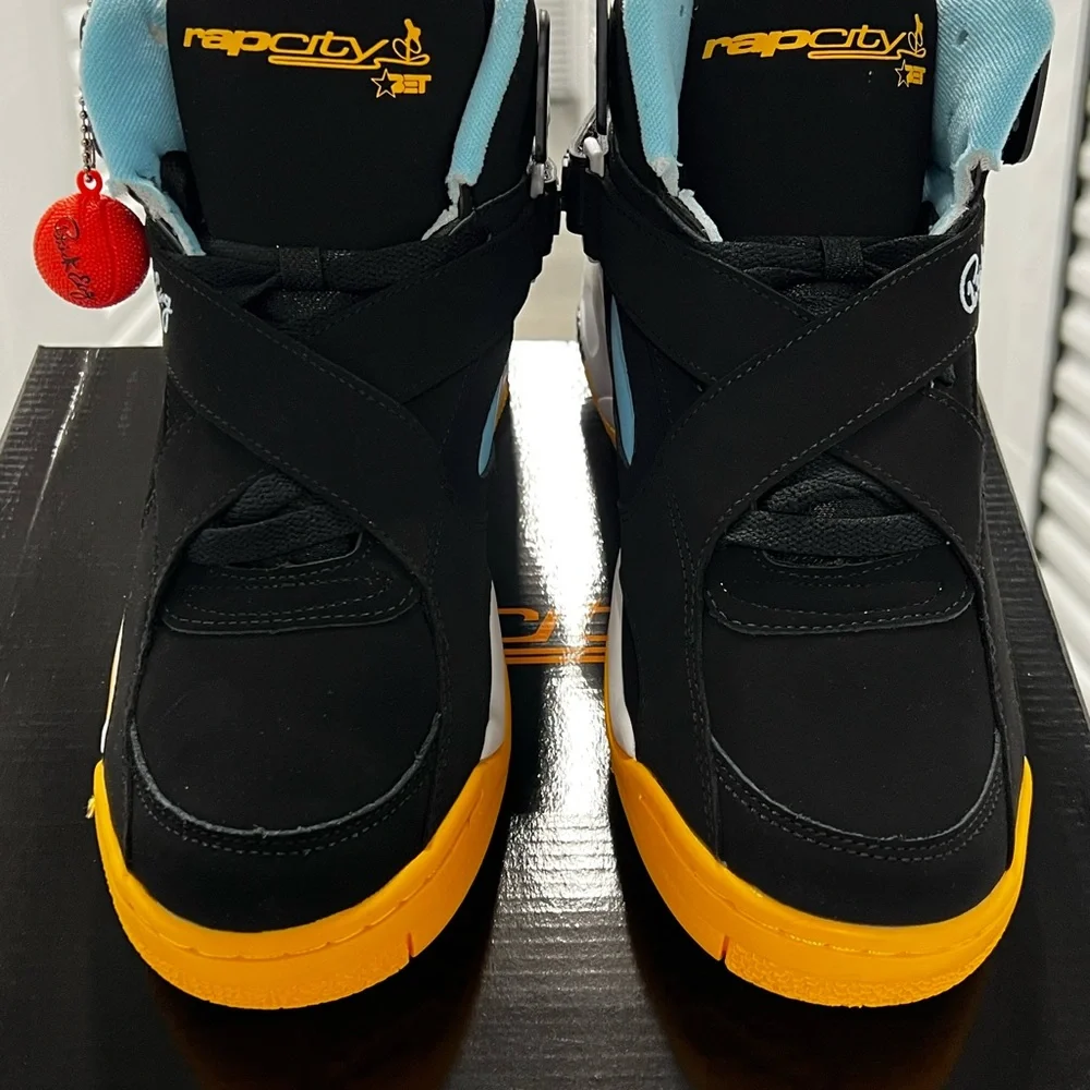 EWING ROGUE X BET RAP CITY COLLABORATION SNEAKERS RARE COLORWAY MENS PATRICK NBA - Picture 15 of 16